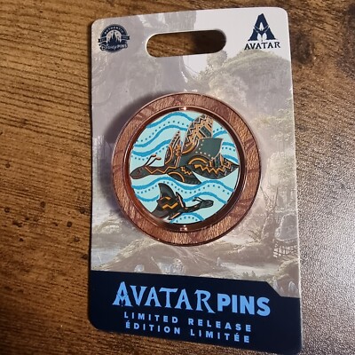 World of Avatar The Way of Water Mountain Banshee Ilu Spinner Pin Limited Disney