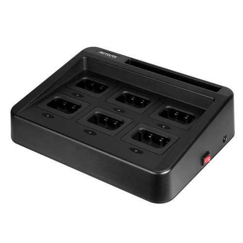 RETEVIS RTC5R Sechs-Wege Multi Unit Ladegerät - Open Box - Bild 2 von 6
