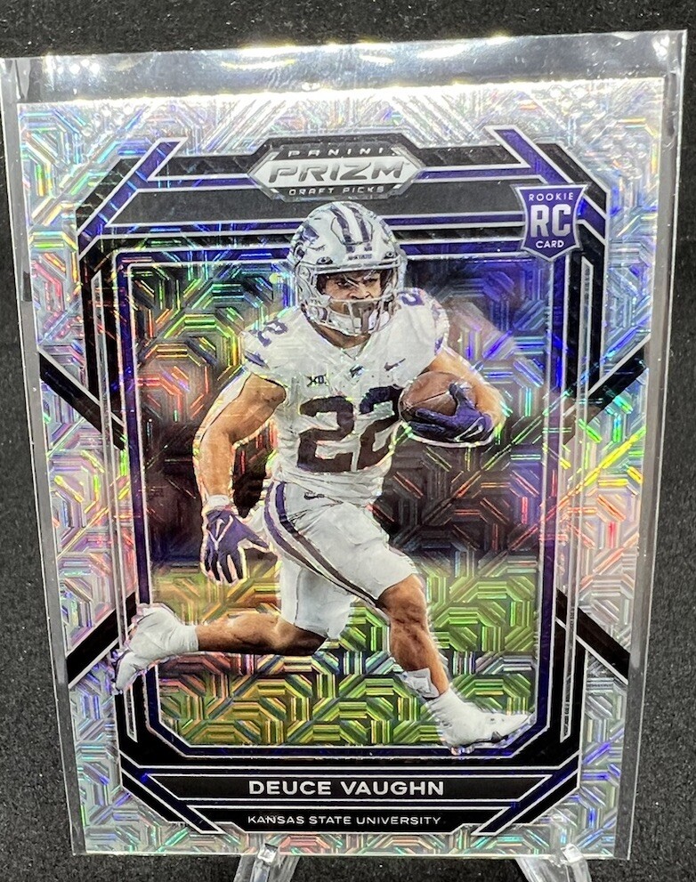 2023 Prizm Draft Picks Deuce Vaughn ROOKIE Mojo Prizm 06 /25 COWBOYS KSU #126