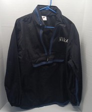 Vintage 90s Nike Gray Tag Hooded Track Jacket - Youth XL 18/20 or Womens M EUC