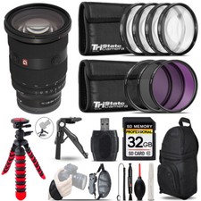Sony Fe 24-70mm F/2.8 Gm Ii Lens + Macro, Uv-cpl-fld Filter - 32gb Accessory Kit