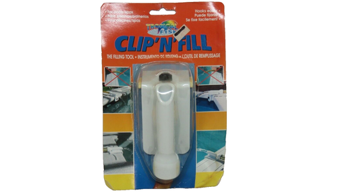 CLIP'N'FILL Gartenschlauch Werkzeug für Pools, Spas, Aquarien, Hoftränge Behälter