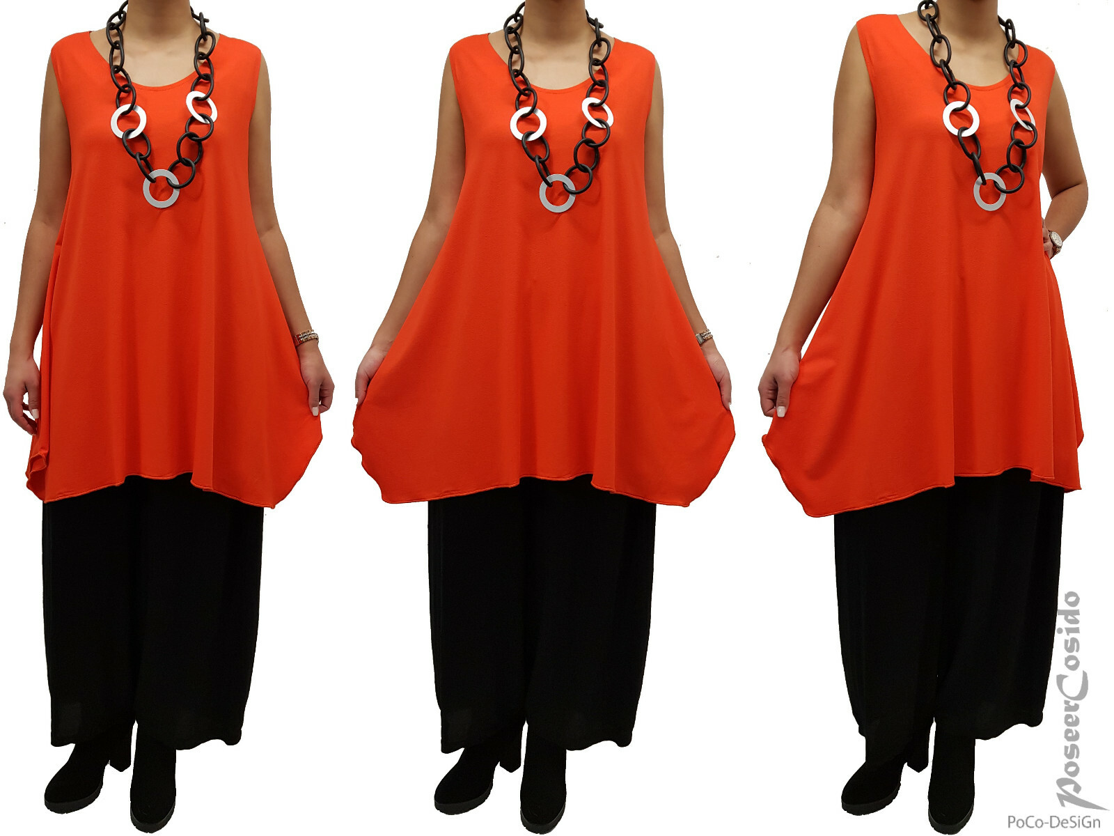 LAY PANTALONE CARGO POLSINO DIAGONALE (Oro) - King Attitude - Foto 3