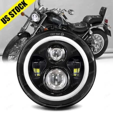 LED Headlights Kit For Suzuki Intruder Volusia VS VL 700 800 1400 1500 Boulevard