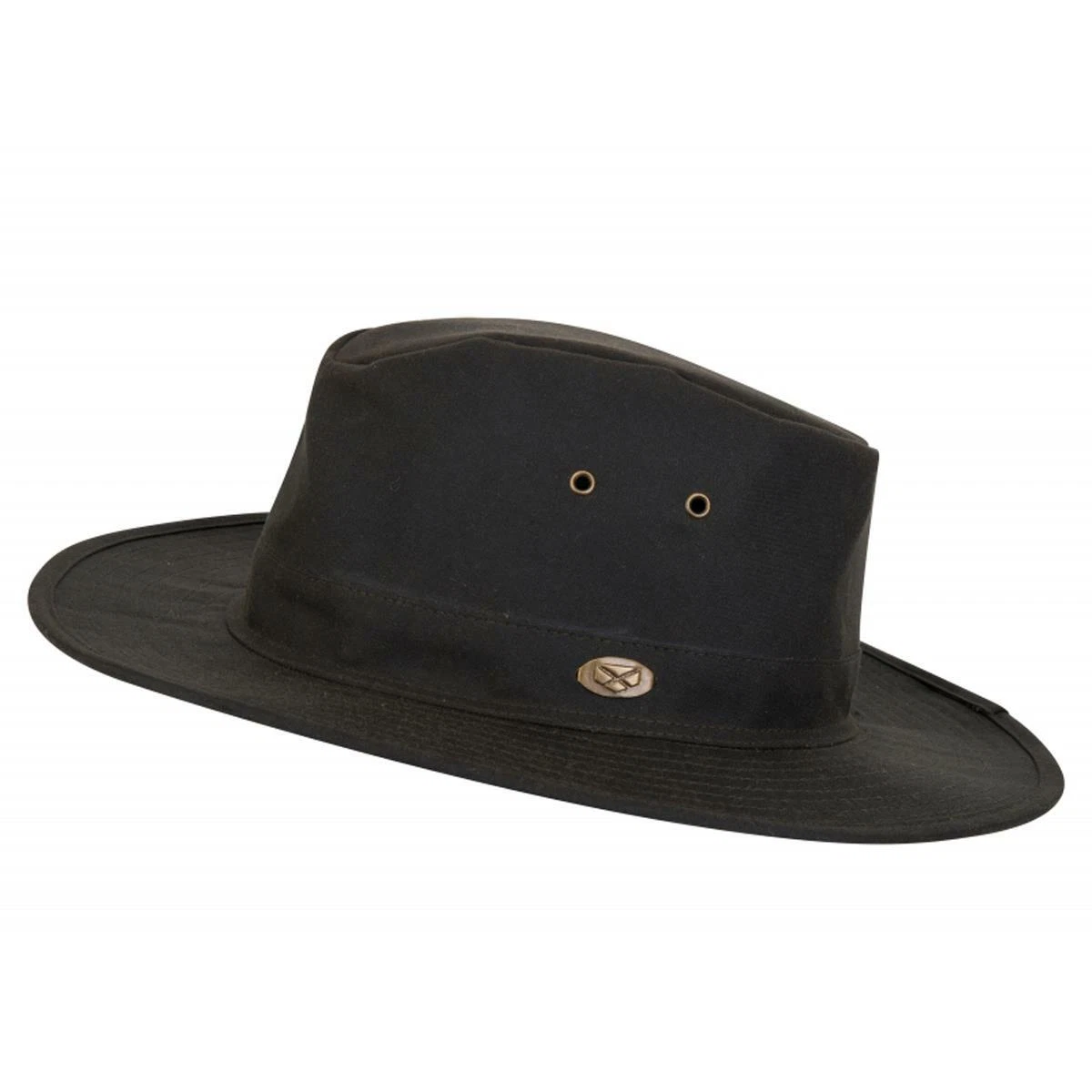 Hoggs Of Fife Mens Caledonia Waxed Hat Antique Olive XS S M L XL