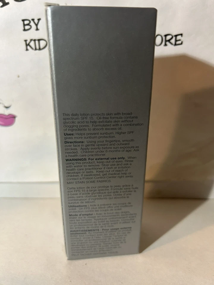 Avon Clearskin Professional Oil Free Lotion SPF 15 2.5 fl oz New In Box - Image 3 of 4