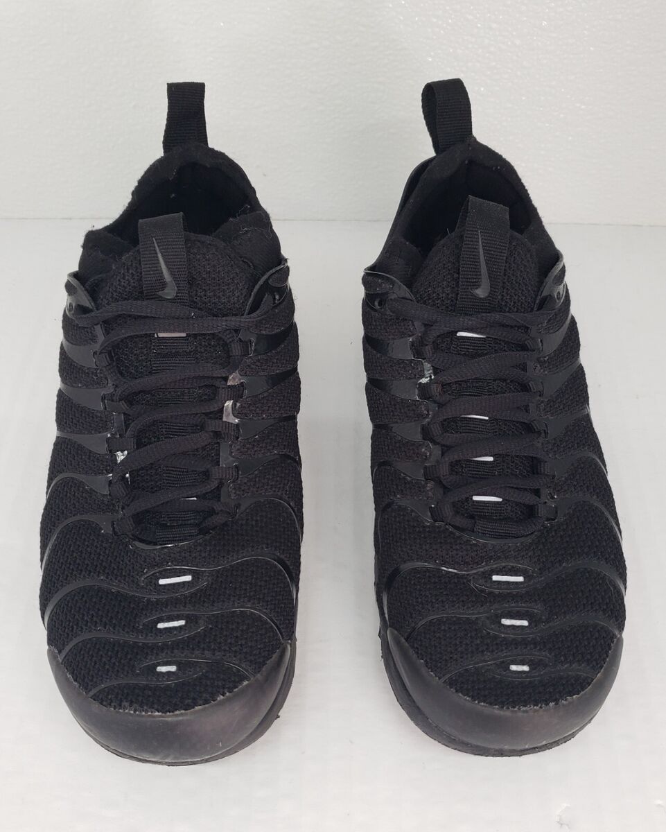 Rare Mens 2017 Nike Air Max Plus TN Ultra Triple Black Size Rare Mens 2017 Nike Air Max Plus TN Ultra Triple Black Size