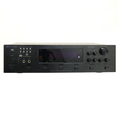 TPro 6 Zone 6000W Digital Bluetooth Hybrid Amplifier Preamp Tuner w USB SD Input