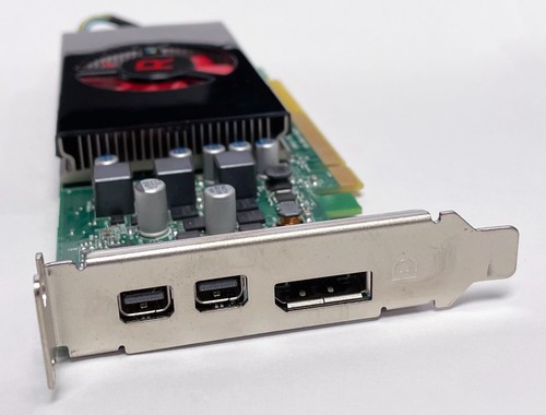 AMD Radeon RX 550 4GB GDDR5 PCIe DP 2 x Mini DP Low Profile Graphics Card R9J9P - Picture 3 of 3