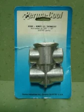 Perma-Cool # 1060 Remote Oil Thermostat 3/8" FPT Ports  New in Package
