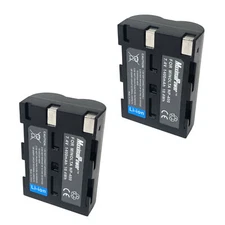 Refuelergy 2x Batteries for KONICA MINOLTA NP-400 NP400 Pentax D-LI50 DiMAGE A1