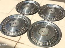 1970s Hub Caps Cadillac 4 Set 1970s Hub Caps Cadillac 4 Set