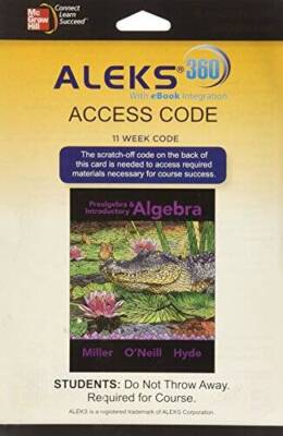 ALEKS 360 Access Card (11 weeks) for Prealgebra  Introduc - VERY GOOD