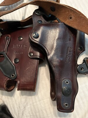 米軍放出品　GALCO TEMP224 ホルスター Galco J224H Holster With Ammo Pouch | eBay