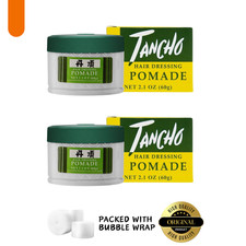 2 x Tancho Pomade Nourishing Hair Cream Shine Styling Groom Pure Vegetable 60g