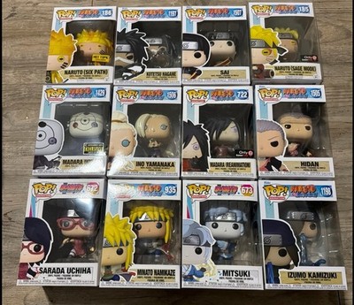 Funko Pop! Naruto Shippuden/Boruto 45pc Mixed Lot Exclusive GITD Vinyl NIB