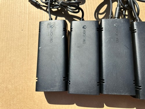 Lot of 5 Original Microsoft Xbox 360 E Power Supply Cord Brick Adapter Tested - Bild 2 von 5