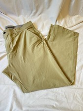 Adidas Golf Pants Khaki 34x30 Comfort Waistba...
