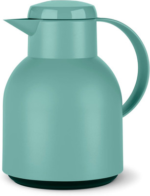 Emsa Samba Isolierkanne F40102 | 1 Liter , Kunststoff | Quick Press Verschluss |
