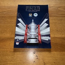 * MANCHESTER CITY v WIGAN ATHLETIC 2013 FA CUP FINAL PROGRAMME * VG