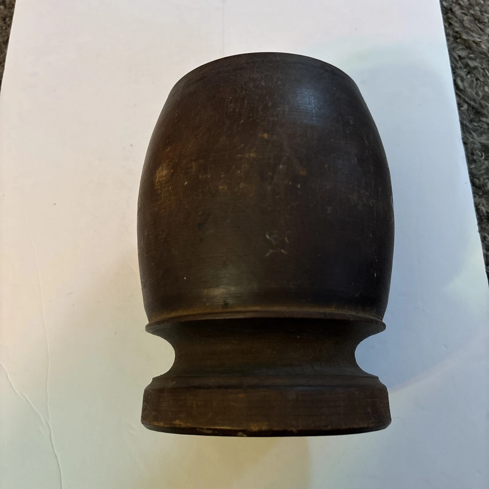 Antique 19th Century Wooden Mortar