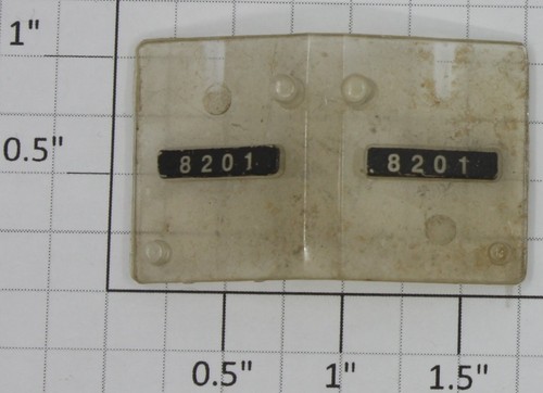 Lente de marcador y placa numeradora Lionel 8201-35 | Zustand: Used