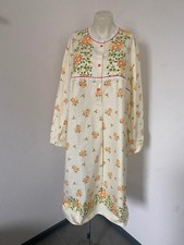 Vintage pyjama dress yellow size 48/50 cx25
