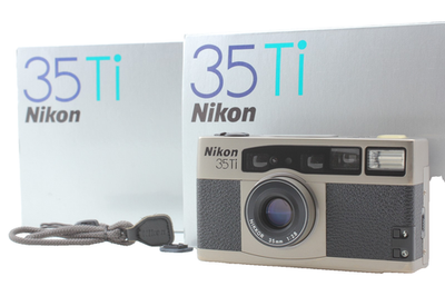 Meter OK [ MINT in Box ] Nikon 35 Ti 35mm Point & Shoot Film