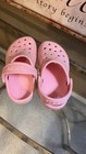 Crocs Classic Glitter Clog Toddler 8C Pink Glitter Iconic Comfort Sandals — photo 9