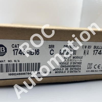 New Sealed Allen Bradley 1746-IB16 /C SLC 500 16-Ch 10-30VDC Input Module