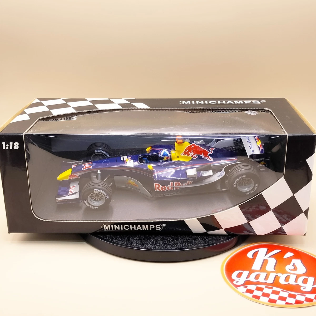 MINICHAMPS Diecast Racing Cars RedBull 1:18 for sale | eBay