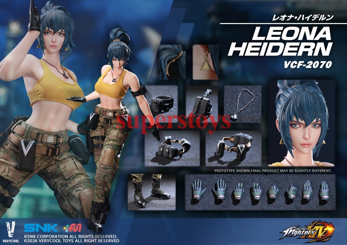 Presale VERYCOOL VCF-2070 1/6 The King of Fighters Leona Heidern
