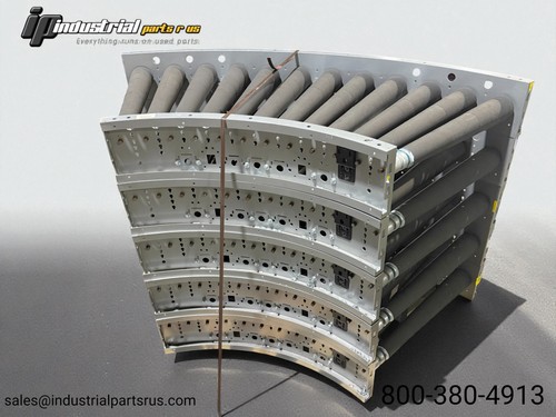 Trew 27" MDR Curve Conveyor 60 Degree  Powered Roller Conveyor 24V Intelligrated