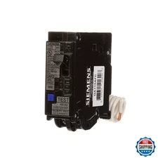 SIEMENS QA115AFC 15-Amp 120V 1-Pole Plug-On Combination AFCI Circuit Breaker