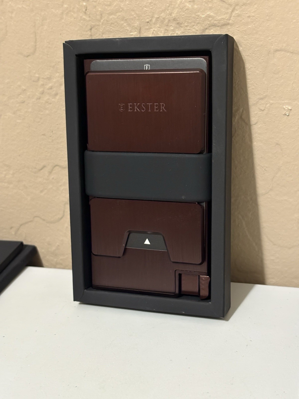Ekster Brushed Copper - Limited Edition - New & Keychain Tracker