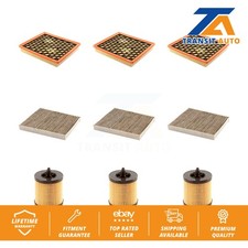 Air Cabin Engine Cartridge Oil Filters (9 Total) Kit For Chevrolet Impala Buick