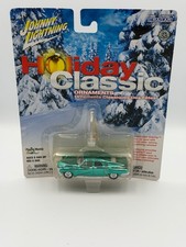 Johnny Lightning Christmas Ornaments 1948 Tucker Torpedo, Green, 1:64, NIB
