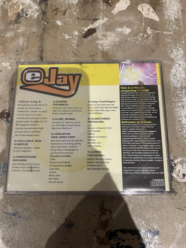 Dance eJay 2 CD-ROM Free Trial Music Software Samples FIFA Demos Free Delivery - Image 4 of 4