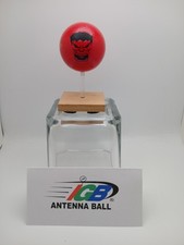 Red Hulk Custom Antenna Topper with Hattenna Display Clip Made In USA New