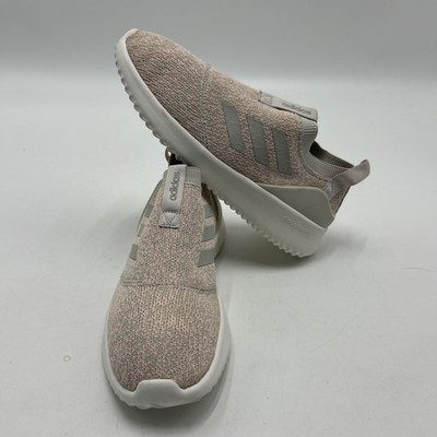 Adidas Ultimafusion Cloudfoam Women's Size 9.5 Pink Grey Athletic Shoes Sneakers