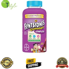 Flintstones Vitamins Complete Gummies, Kids Vitamins for Toddlers & Children New