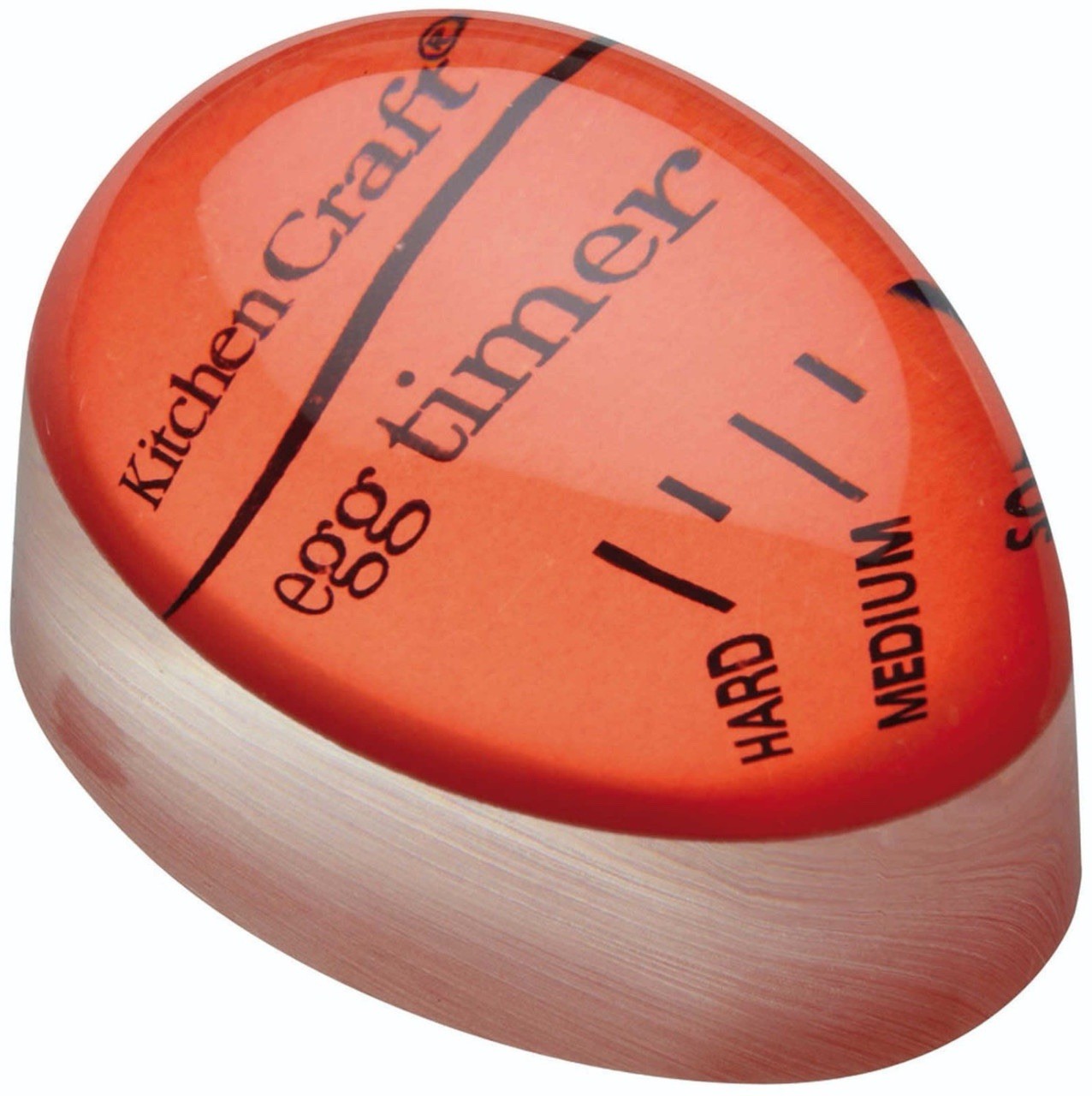 KitchenCraft Colour Changing Egg Timer Soft Medium Hard Boiled Eggs Food-Safe