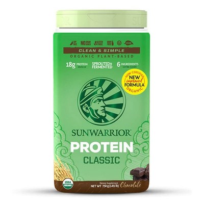 (42,60 EUR/kg) Sunwarrior Protein Classic 750g Glutenfrei Aminosäuren