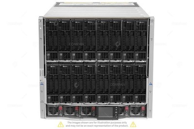 HPE C7000 16x BL460c Gen9 32x Xeon E5-2680 V4 8TB RAM 32x 146GB 15K 6G SAS Rails