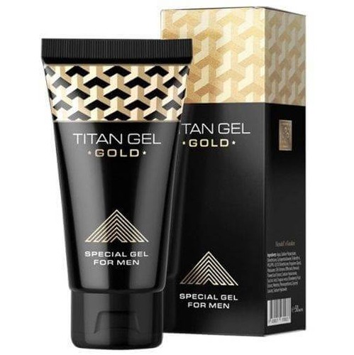 Titan Gel - Gold Penis Increase 50Ml - Foto 1 di 1