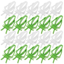 20 Pcs Bird Cage Food Holder Parrot Fruit Vegetable Clips Plastic Feeder Clips