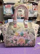 Loungefly Disney Napping Tinker Bell Flower Satchel Bag