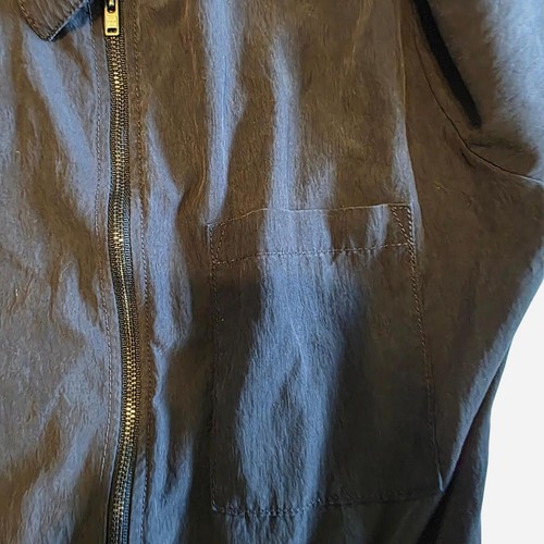GAP Women’s Black Utility Jumpsuit Coverall One Piece Size 2 Zip Front - Picture 4 of 7