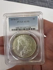 1878 CC Morgan Silver Dollar $1 PCGS AU55
