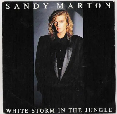 Sandy Marton White Storm In The Jungle Vinyl Single 7inch NEAR MINT CBS